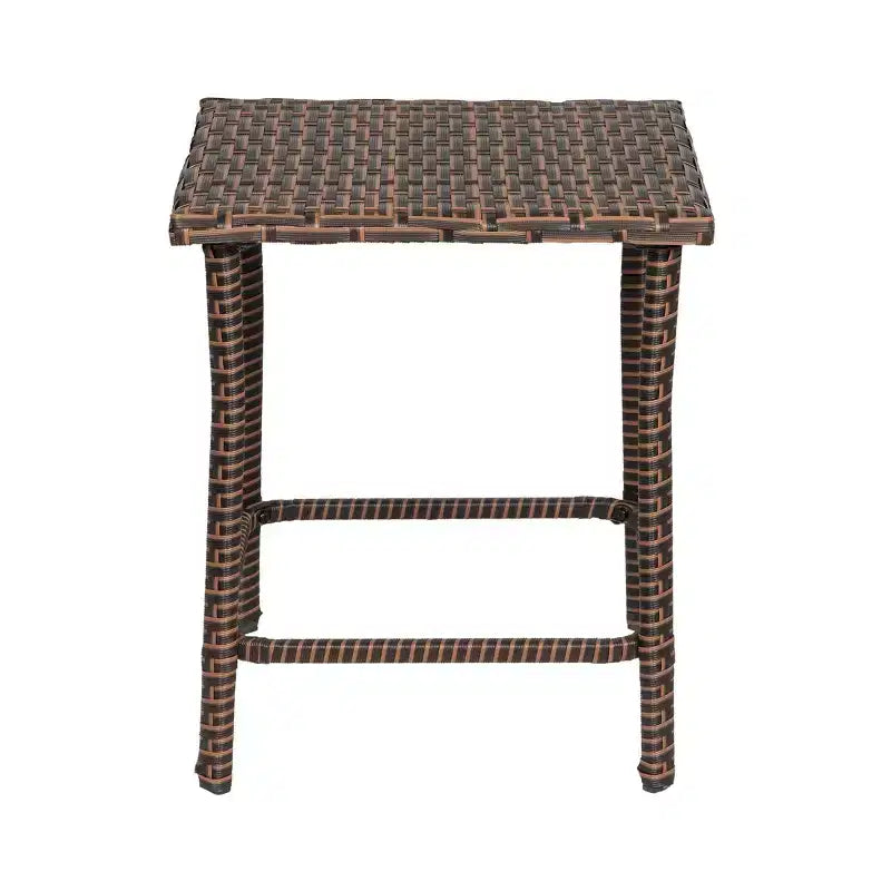 WestinTrends Set da 3 Pezzi in Rattan Wicker Moderno da Conversazione, Marrone/Beige