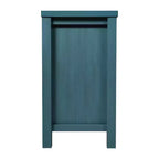 Emma and Oliver Madia/Credenza in Legno Ingegnerizzato per Cucina/Sala da Pranzo con Ripiano Aperto, 2 Cassetti e 2 Ante in Vetro Temperato
