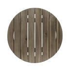 GDFStudio Ocilla Set Salotto da Esterno 3 Pezzi in Legno di Acacia e Intreccio di Corda, Nero/Grigio