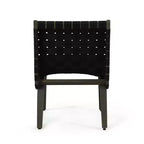 GDFStudio Ocilla Set Salotto da Esterno 3 Pezzi in Legno di Acacia e Intreccio di Corda, Nero/Grigio