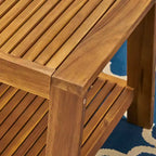 Ensemble de discussion de patio 4 pièces Grenada Acacia - Christopher Knight Home