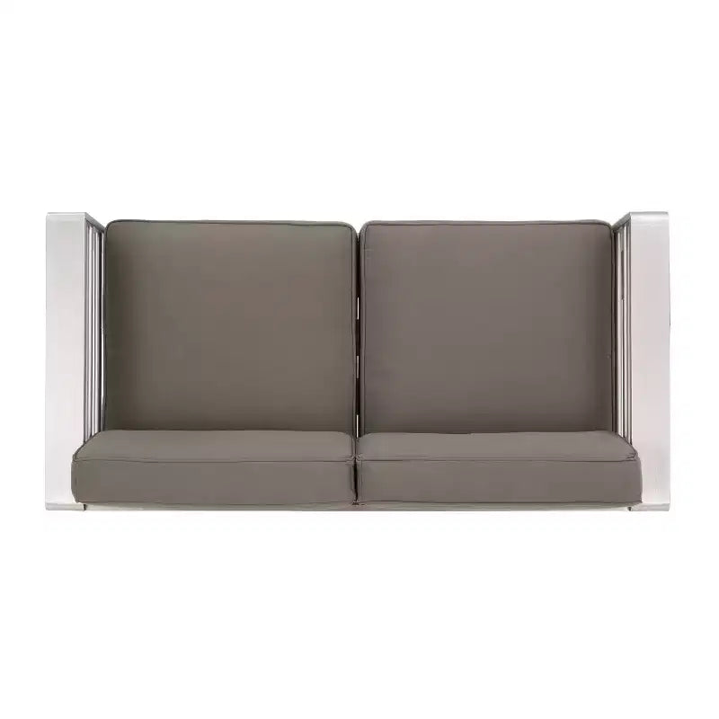 Set di 5 mobili da esterno in alluminio e MGO Cape Coral con tavolo a fuoco - Christopher Knight Home