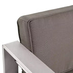 Set di 5 mobili da esterno in alluminio e MGO Cape Coral con tavolo a fuoco - Christopher Knight Home
