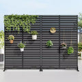 72 H Dovelina Brise-vue extérieur décoratif pour jardin (Lot de 2)