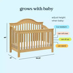 Culla convertibile 4-in-1 daVinci Jayden