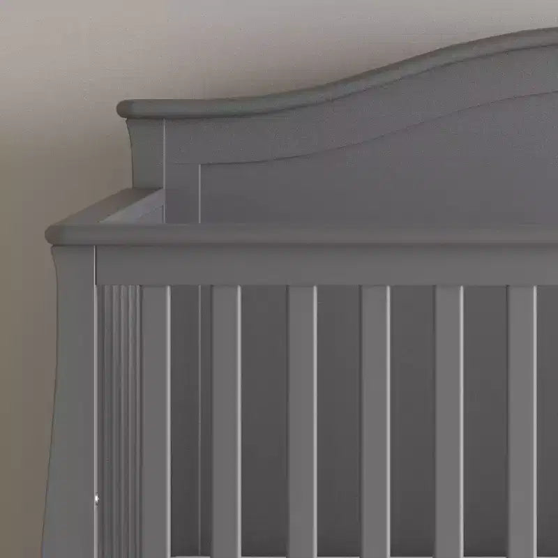 Culla trasformabile 4-in-1 Child Craft Camden, si trasforma in lettino da giorno, lettino per bambini e letto a una piazza e mezza, 3 posizioni per il materasso, finitura sicura per i bambini
