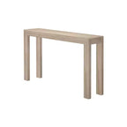 56 Console, Legno massello, Stile moderno stretto, Nero / Biondo / Noce pecan