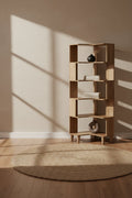 Libreria angolare - Rovere naturale