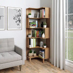 Libreria angolare - Rovere naturale