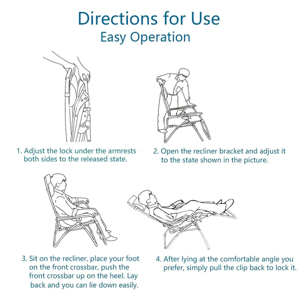 Fauteuil de relaxation zéro gravité XL surdimensionné rembourré avec accoudoirs plus larges et porte-gobelet réglable - N/A