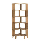 Libreria angolare - Rovere naturale