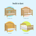 Culla convertibile 4-in-1 daVinci Jayden