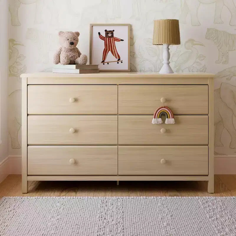 Comodino a 6 cassetti Storkcraft Alpine