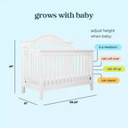 Culla convertibile 4-in-1 daVinci Jayden