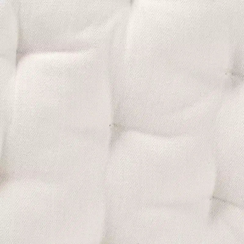 bali & pari Ediva Fauteuil d'appoint paon en rotin naturel blanc : Polyester rembourré, aucun assemblage requis