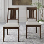 Set da pranzo classico in legno a 7 pezzi CraftPorch
