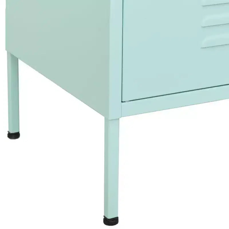 Armadietto portaoggetti in acciaio verde oliva 80 x 35 x 101,5 cm