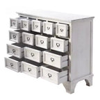 Cassettiera da Farmacia con 15 Cassetti Bianca - Stylecraft
