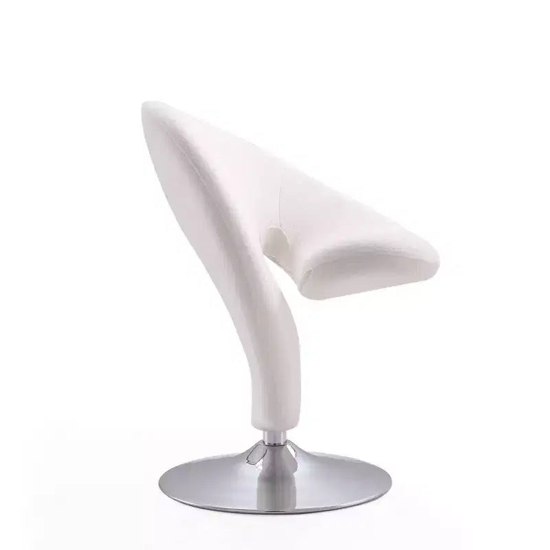Set di 2 Poltrone Girevoli "Curl" in Misto Lana - Manhattan Comfort