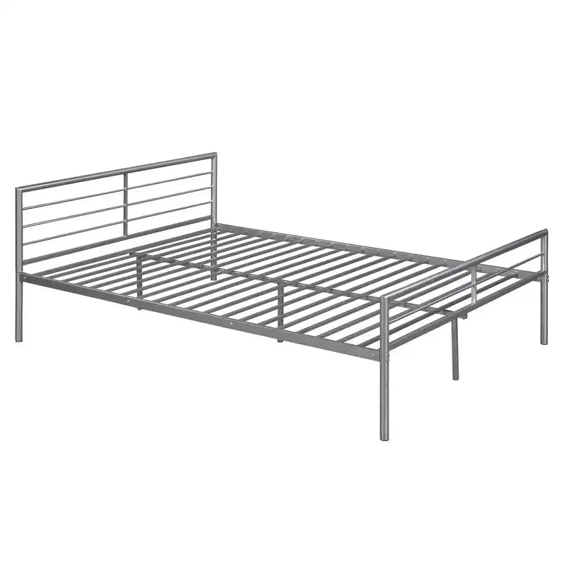 Lit superposé en métal une place sur deux places avec bureau, lit mezzanine une place avec lit inférieur double séparé pour enfants