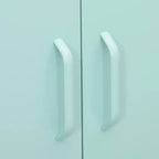Armadietto portaoggetti in acciaio verde oliva 80 x 35 x 101,5 cm