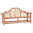 Panca tripla da esterno e giardino in legno di teak Chic Teak Lutyens