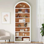 Lantine 78.74 Libreria, Scaffale Espositivo ad Arco in Legno