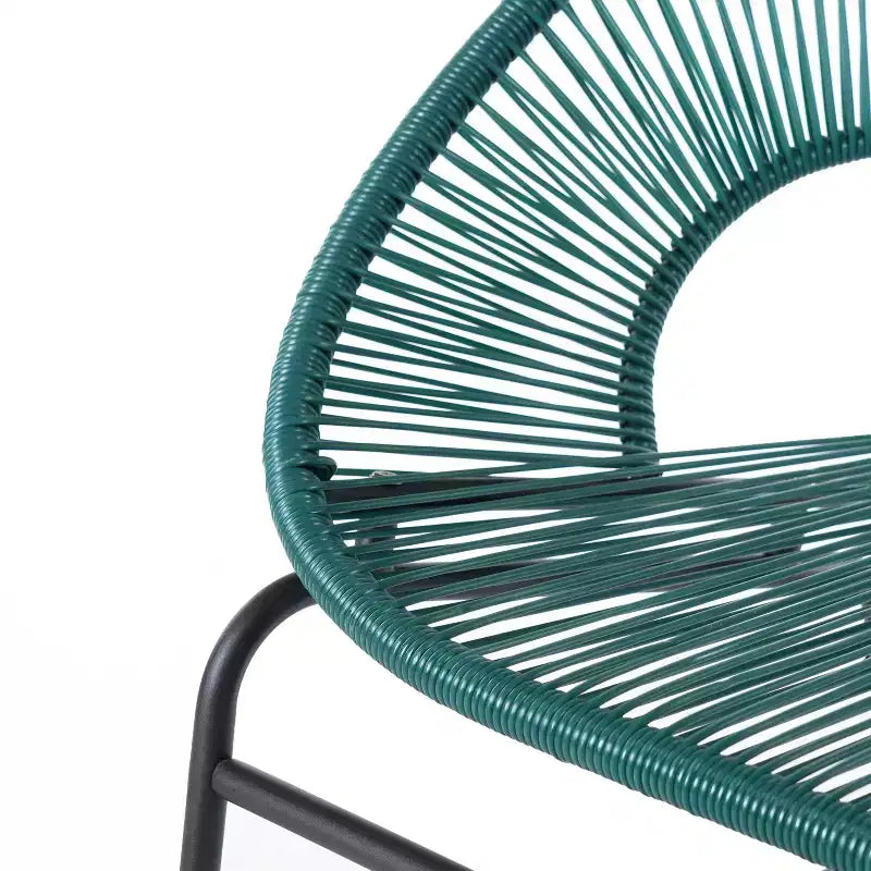 Christopher Knight Home Paoa Set Salotto da Esterno in 3 Pezzi Intrecciato con Struttura in Ferro (Tavolo Non Incluso)