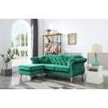 Divano Hollywood Velvet con Chaise Longue Reversibile