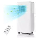 Climatiseur portable GustoWave 10000 BTU pour pièce jusqu'à 42 m² avec minuterie 24h, mode veille