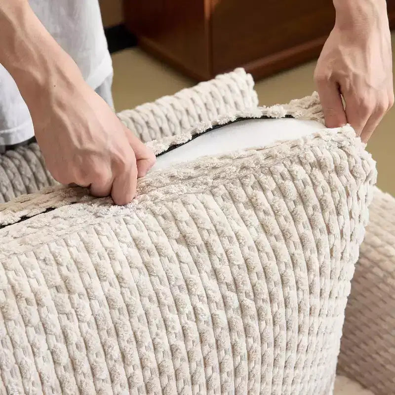VINGLI Divanetto comodo in stile Mid-Century da 172 cm (68' W), divano a due posti con supporto a molla e struttura in legno massello, piccolo divano in tessuto a coste