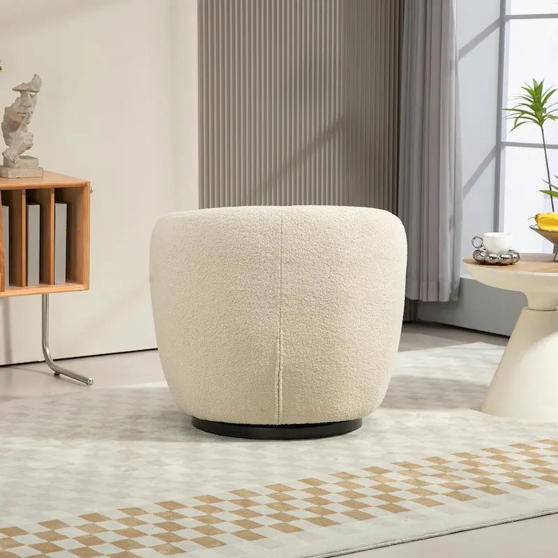 Fauteuil pivotant avec rangement intégré