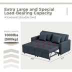 AECOJOY Divano Letto 3 in 1, Letto Singolo Convertibile