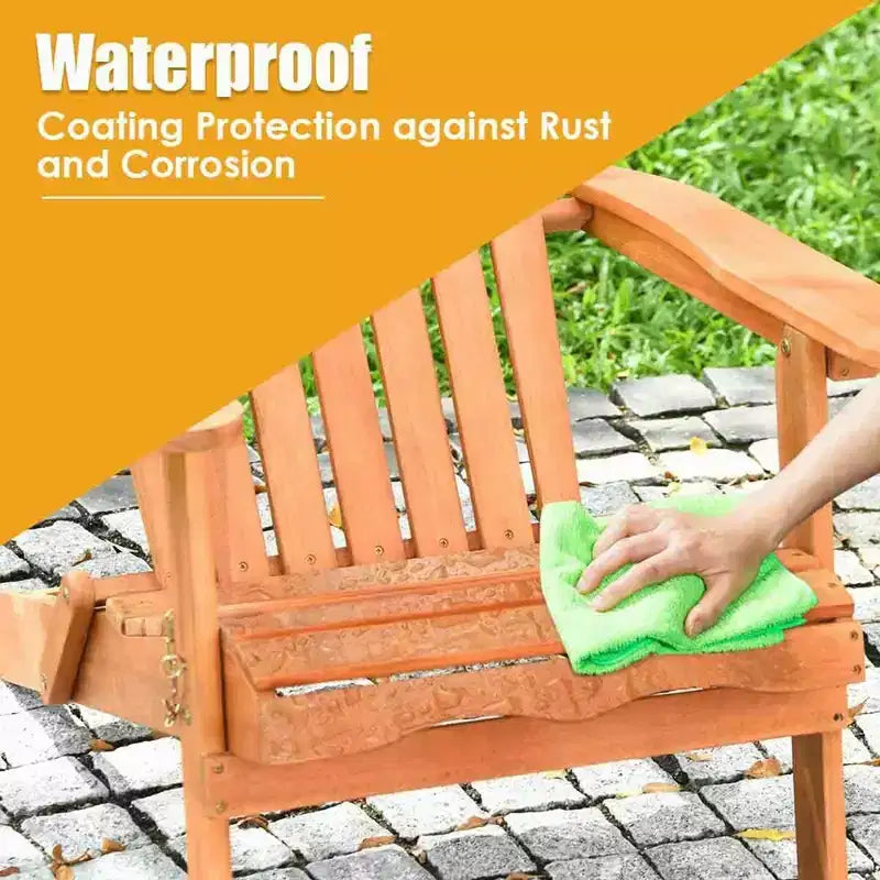 Costway Set da 4 Sedie Adirondack in Eucalipto Pieghevoli per Esterni in Legno Naturale