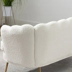 Divanetto Imbottito Stile Mid-Century Modern 59W