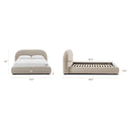Letto | Marrone Dune | Queen