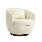 Fauteuil pivotant avec rangement intégré