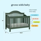 Culla convertibile 4-in-1 daVinci Jayden